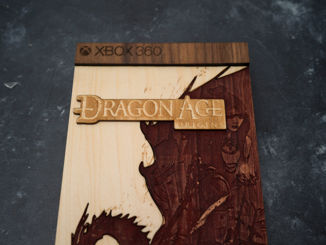 Dragon Age Orgins Xbox 360 Cover Replica