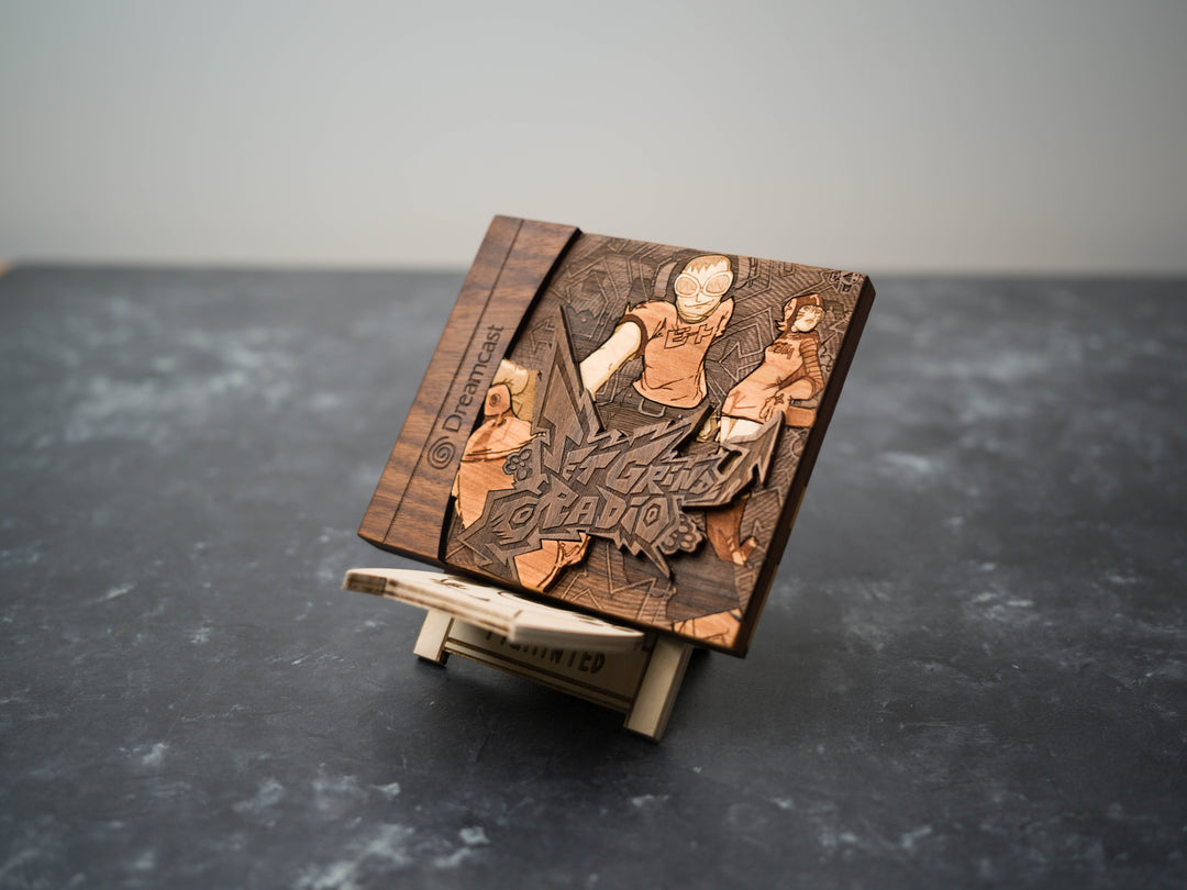 Jet Set Radio Wooden Replica