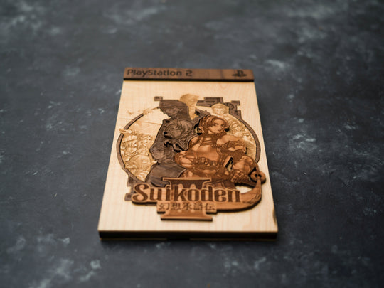 Suikoden 3 PlayStation 2 Cover Replica