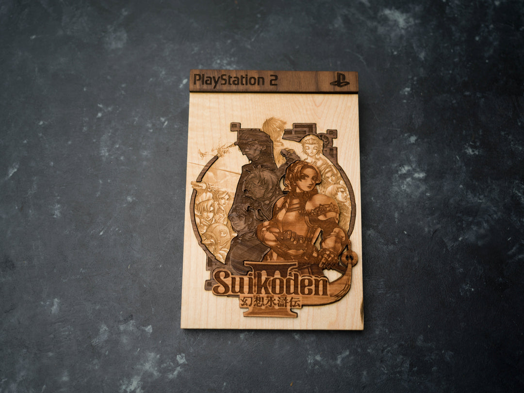 Suikoden 3 PlayStation 2 Cover Replica