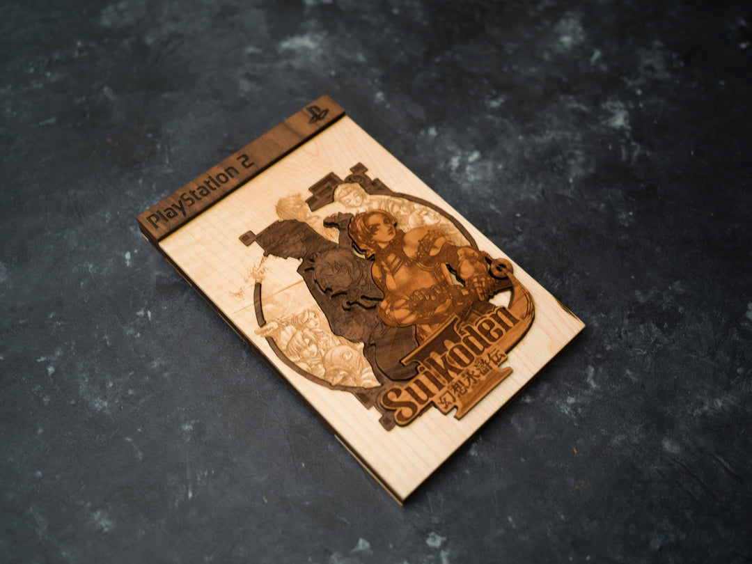 Suikoden 3 PlayStation 2 Cover Replica