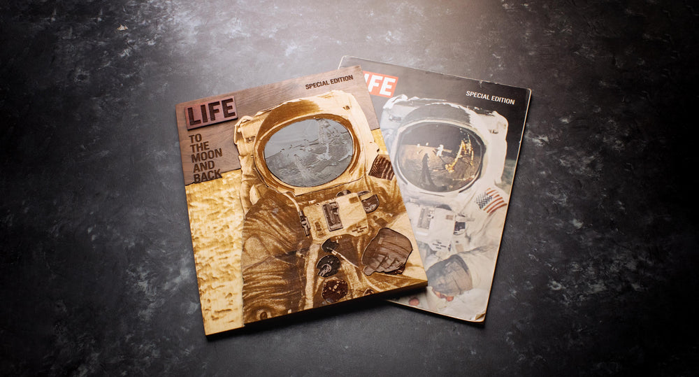 Moon Landing Life magazine Cover Replica