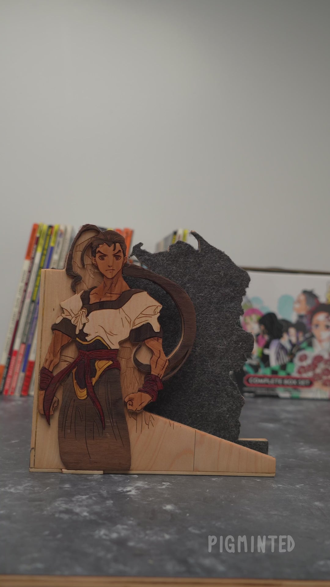 Wooden Xenogears guide holder (Guide not included)