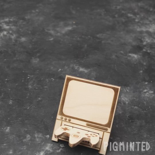 Wooden Mario 64 replica / N64 Cartridge Replica