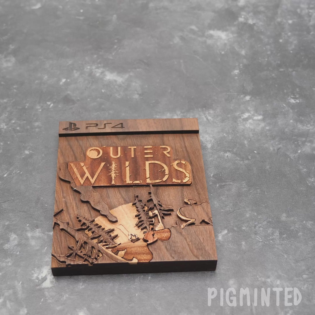 Outer Wilds PS4 Cover Replica