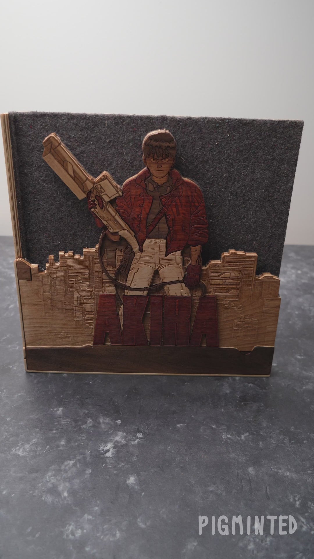 Wooden Akira Vinyl Sleeve