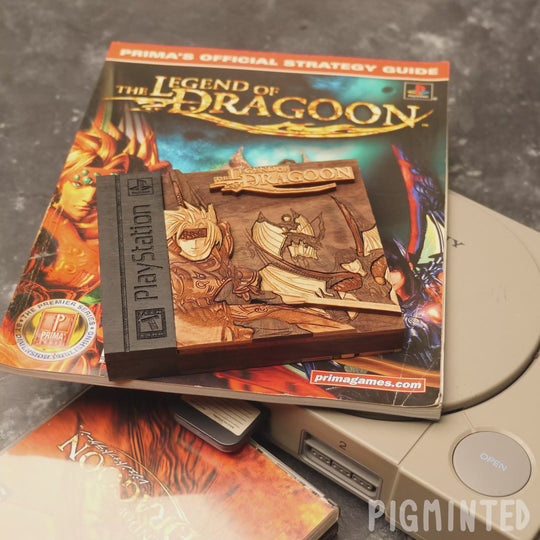 Legend of Dragoon PlayStation Cover Replica