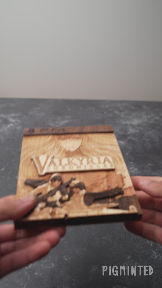 Wooden Valkyria Chronicles Remastered Replica