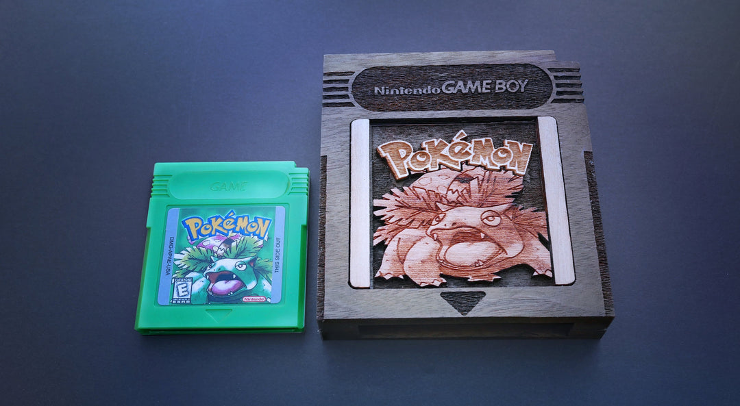 Pokemon Green Gameboy Cartridge Replica