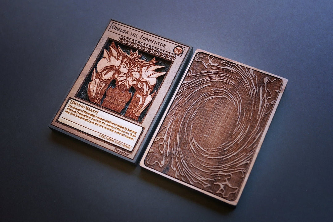 Custom Wooden Yu Gi Oh Cards