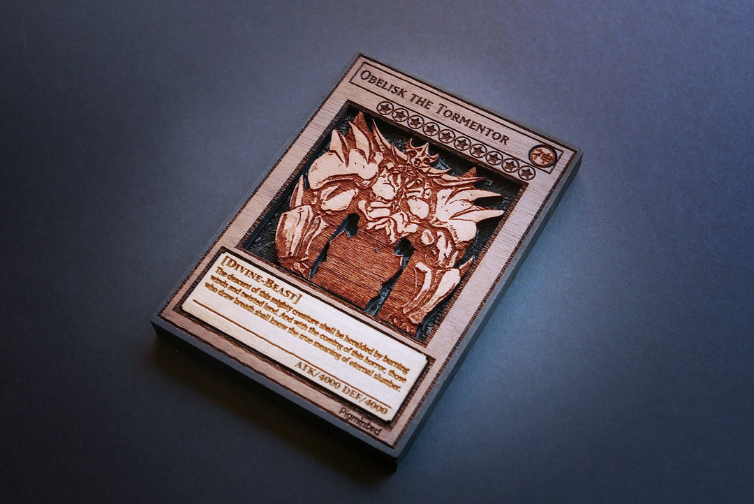 Custom Wooden Yu Gi Oh Cards