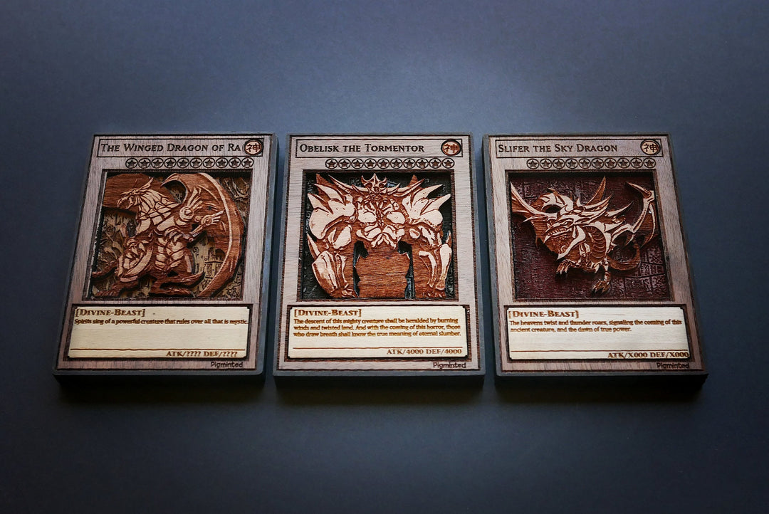 Custom Wooden Yu Gi Oh Cards