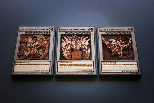 Custom Wooden Yu Gi Oh Cards