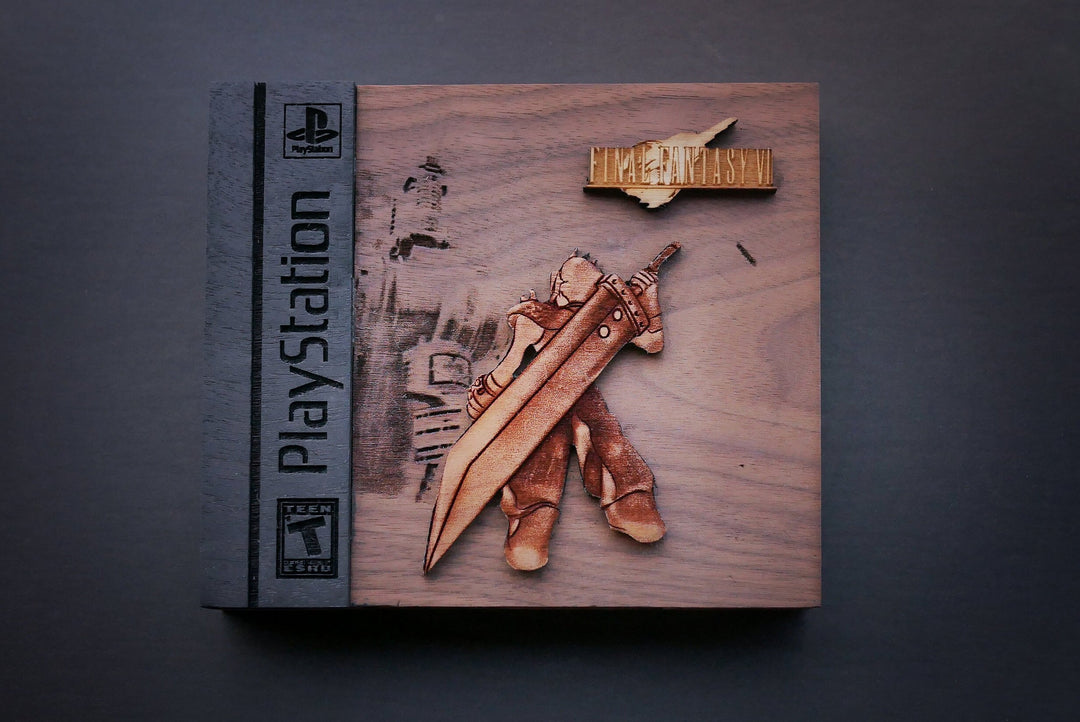 Custom Wooden PlayStation 1