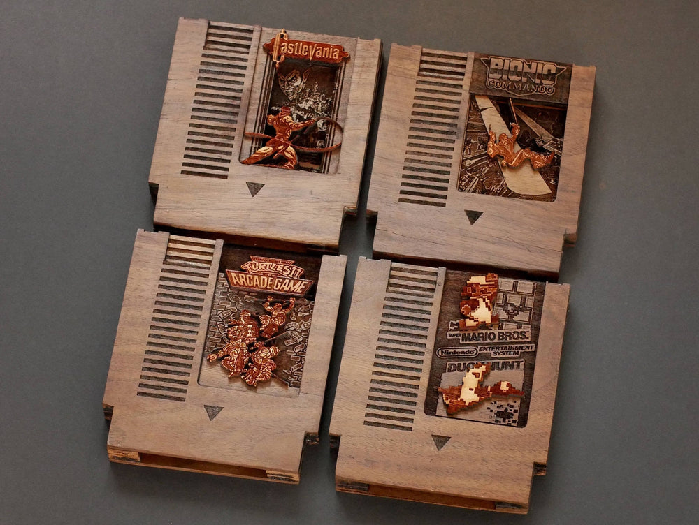 Custom wooden Nintendo / NES Cartridge