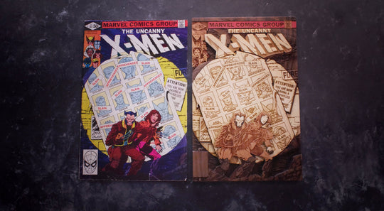 X-Men Days of Future Past Comic Cover Replica