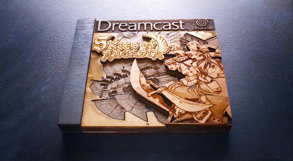 Custom Wooden Dreamcast Covers