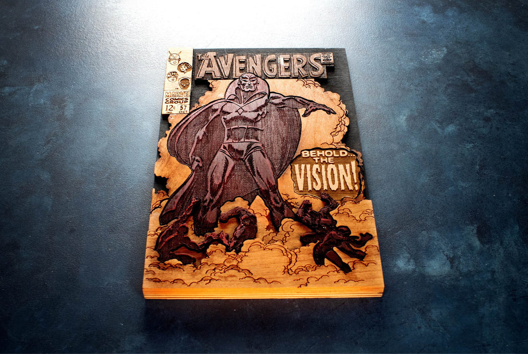 The Avengers #57 the first appearance of Vision Comic Cover