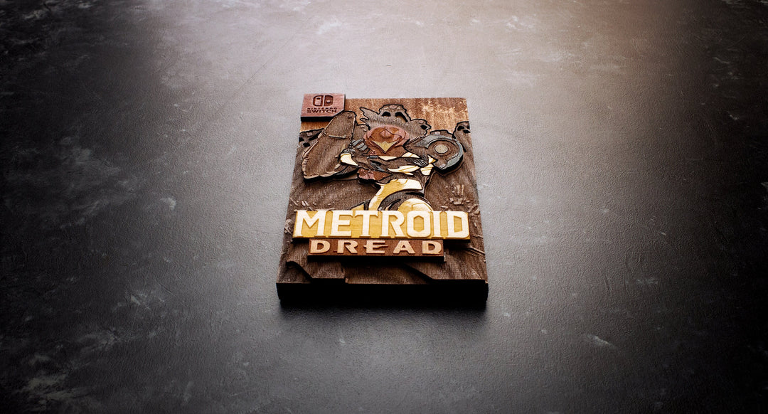 Metroid Dread Switch Cover Replica