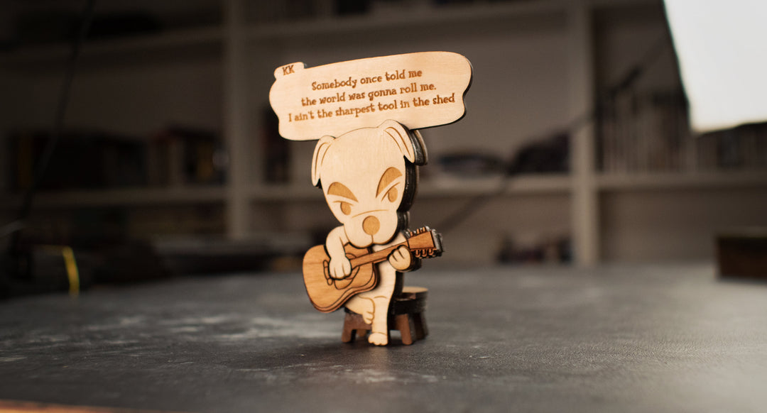 3D Wooden KK Slider with Custom Lyrics