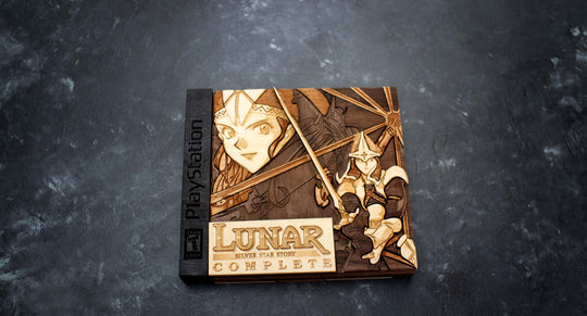 Lunar Silver Star Story Wooden PlayStation Cover