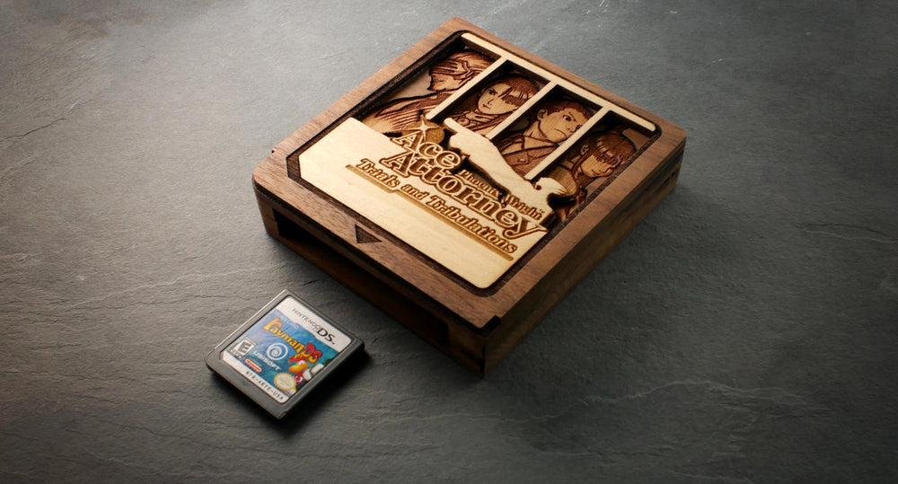 Phoenix Wright Ace Attorney Trials and Tribulations DS Cartridge Replica