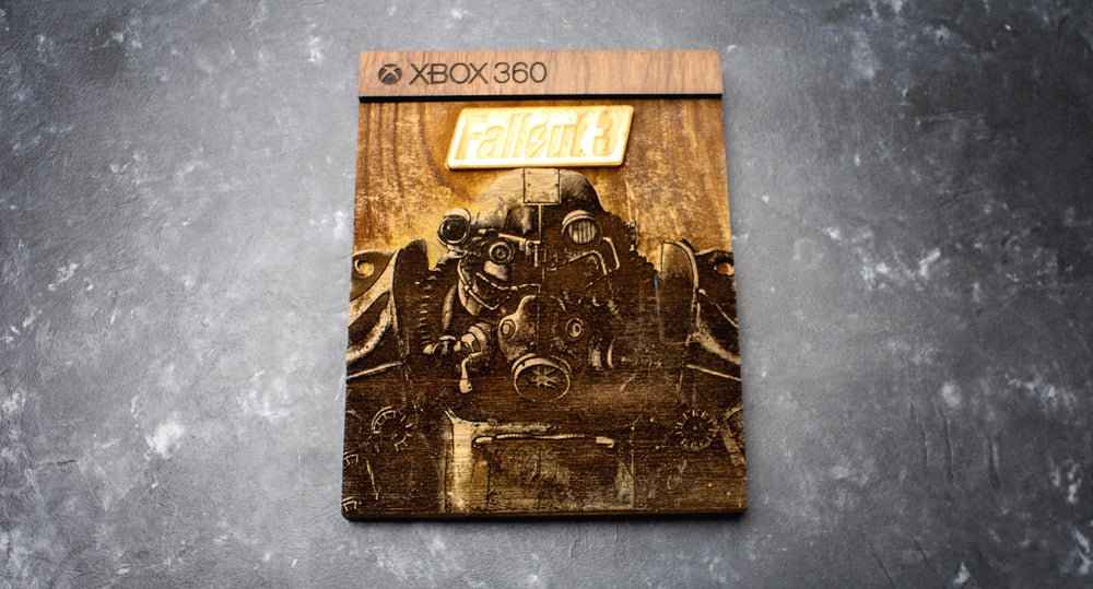 Fallout 3 Xbox 360 Cover Replica