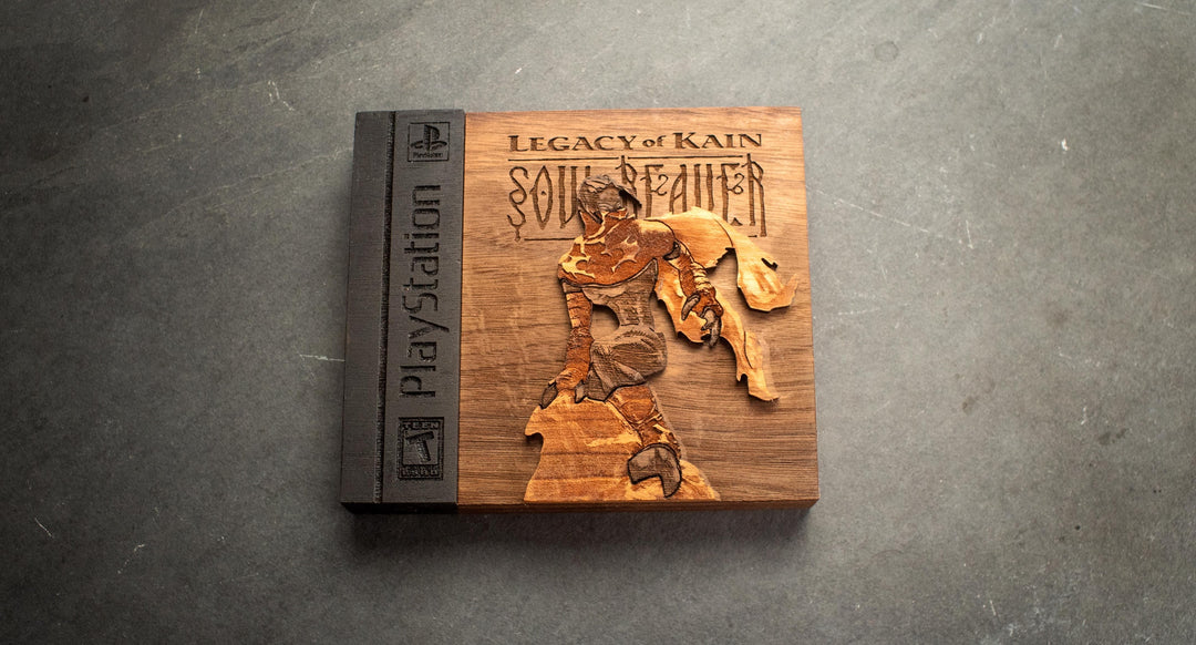 Legacy of Kain Soul Reaver PlayStation Cover Replica